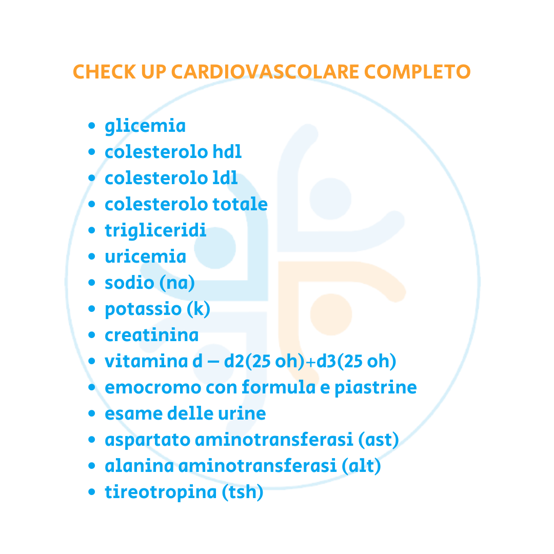 check up cardiovascolare completo a domicilio verona